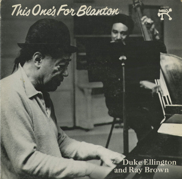 Duke Ellington and Ray Brown : This One's For Blanton (LP, Album)