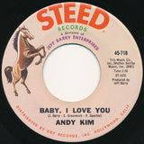 Andy Kim : Baby, I Love You  (7", Single)
