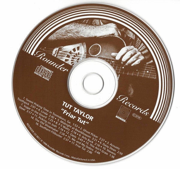 Tut Taylor : Friar Tut (CD, Album)