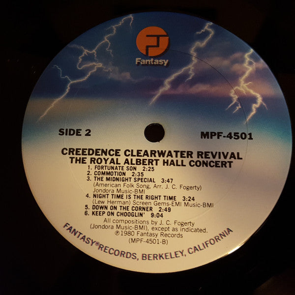 Creedence Clearwater Revival : The Royal Albert Hall Concert (LP, Album, Ter)