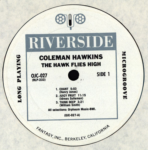 Coleman Hawkins : The Hawk Flies High (LP, Album, Mono, RE)