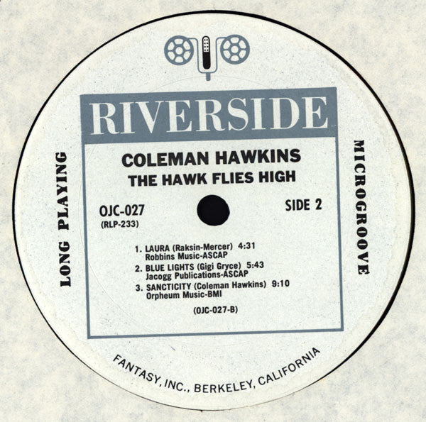 Coleman Hawkins : The Hawk Flies High (LP, Album, Mono, RE)