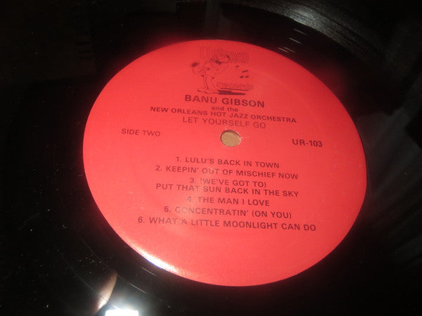 Banu Gibson And The New Orleans Hot Jazz Orchestra : Let Yourself Go (LP)