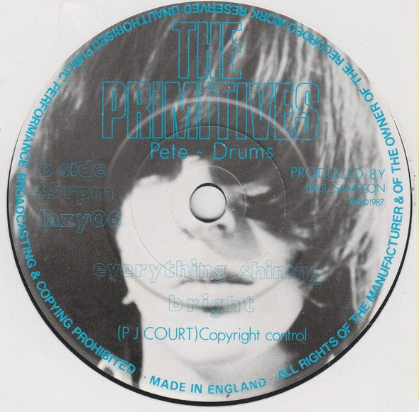 Primitives* : Thru The Flowers (7", Single)