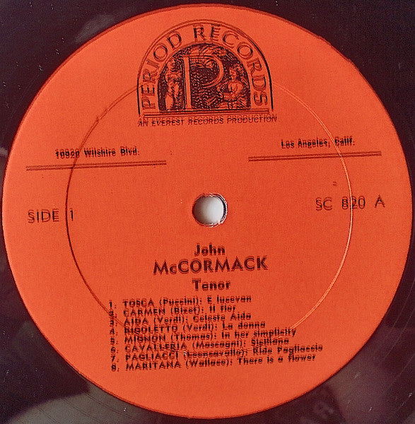 John McCormack (2) : Great Voices Of The Century (LP, Comp)