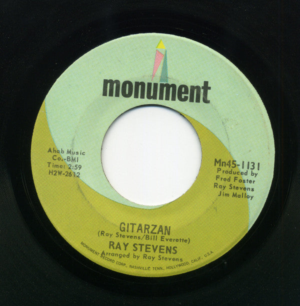 Ray Stevens : Gitarzan (7", Single)