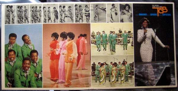 The Supremes With The Temptations : (The Original Soundtrack From) TCB (LP, Album, Gat)