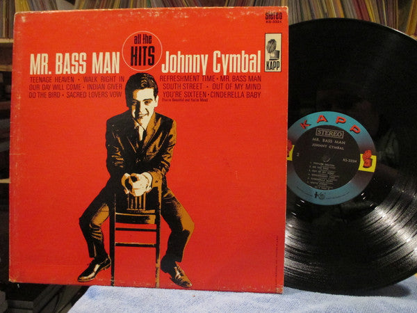 Johnny Cymbal : Mr. Bass Man (LP, Album)