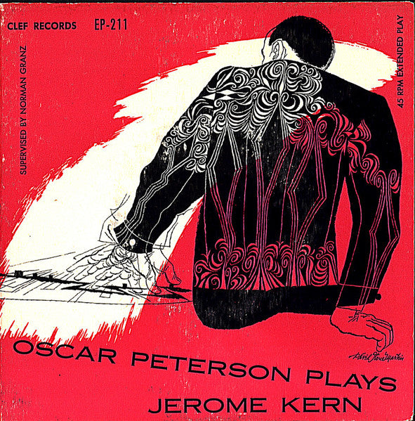 Oscar Peterson : Oscar Peterson Plays Jerome Kern (7", EP, Mono)