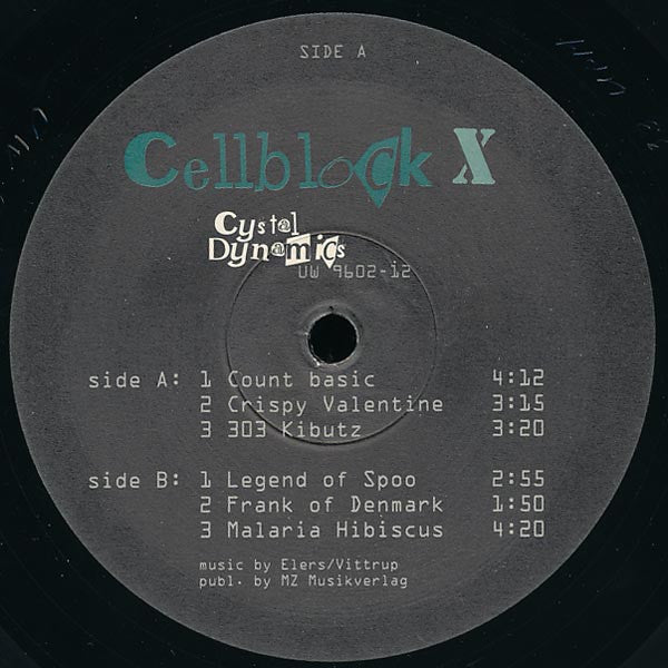 Cellblock X : Cystal Dynamics (12")