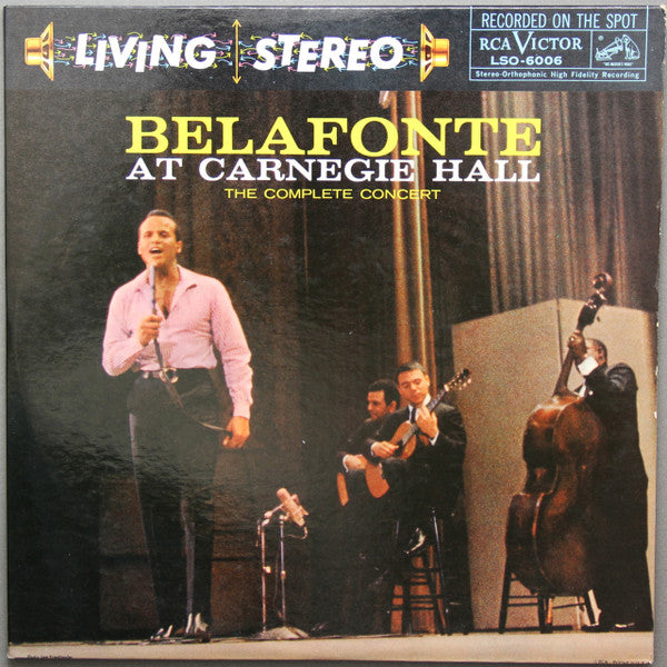Harry Belafonte : Belafonte At Carnegie Hall: The Complete Concert (2xLP, Album, Ind)