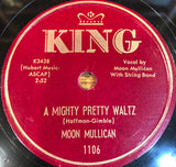 Moon Mullican : Jambalaya / A Mighty Pretty Waltz (Shellac, 10")