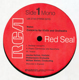 Sir William Walton, Mario Castelnuovo Tedesco - Jascha Heifetz : Violin Concerto / Concerto No.2 (LP, Mono, RP)