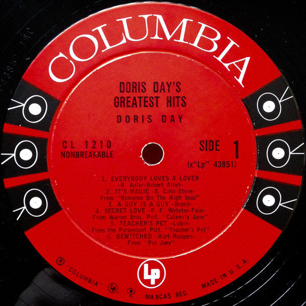 Doris Day : Doris Day's Greatest Hits (LP, Comp, Mono)