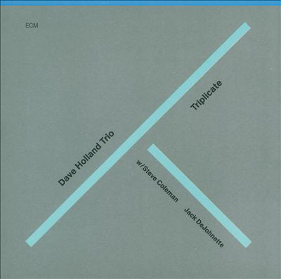 Dave Holland Trio : Triplicate (CD, Album, RE)