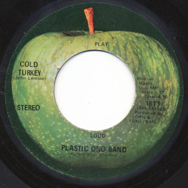 The Plastic Ono Band : Cold Turkey (7", Single)