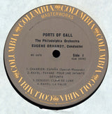 Maurice Ravel / Jacques Ibert / Claude Debussy / Emmanuel Chabrier - The Philadelphia Orchestra, Eugene Ormandy : Ports Of Call (LP, RE)