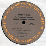 Maurice Ravel / Jacques Ibert / Claude Debussy / Emmanuel Chabrier - The Philadelphia Orchestra, Eugene Ormandy : Ports Of Call (LP, RE)