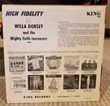 Willa Dorsey And The Mighty Faith Increasers : Willa Dorsey and the Mighty Faith Increasers (LP, Mono)