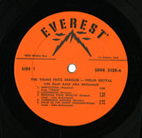 Fritz Kreisler With Guest John McCormack (2), Bedřich Smetana, Antonín Dvořák, Jules Massenet, Benjamin Godard, Sergei Rachmaninoff : The Young Fritz Kreisler — Violin Recital (LP, Comp)