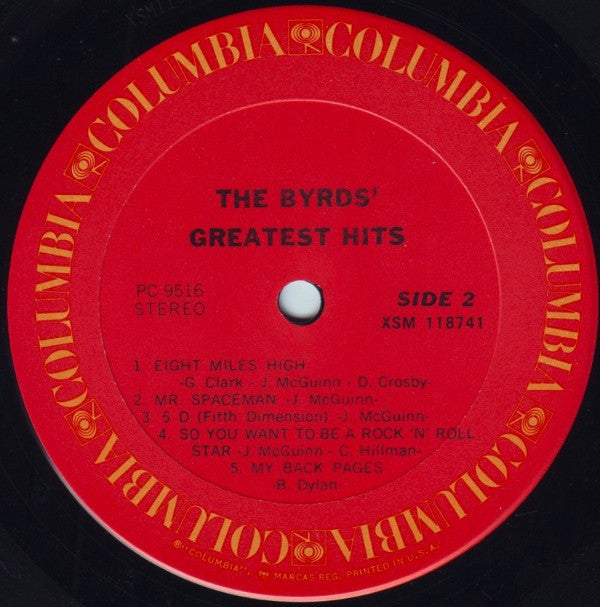 The Byrds : Greatest Hits (LP, Comp, RE, Ter)