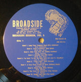 Various : Broadside Ballads Vol. 6: Broadside Reunion (LP, Album, Comp, Blu)