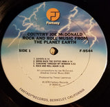 Country Joe McDonald : Rock And Roll Music From The Planet Earth (LP, Album, Ter)