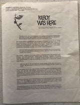 Peggy Seeger + Ewan MacColl : Kilroy Was Here (LP)