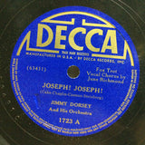 Jimmy Dorsey And His Orchestra : Joseph! Joseph! / Two Bouquets (Shellac, 10")