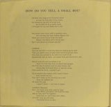 Lance Lindsay : Wake Up America! / How Do You Tell A Small Boy (7", Single)