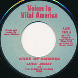 Lance Lindsay : Wake Up America! / How Do You Tell A Small Boy (7", Single)