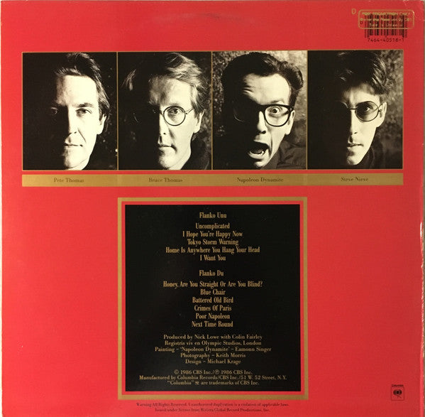 Elvis Costello & The Attractions : Blood & Chocolate (LP, Album, Pit)