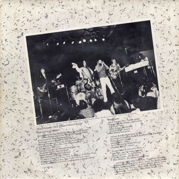 Flo & Eddie : Illegal, Immoral And Fattening (LP, Album, Ter)