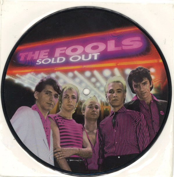 The Fools : It's A Night For Beautiful Girls (7", Single, Pic, Promo)