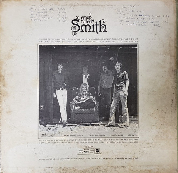 Smith (3) : A Group Called Smith (LP, Album, San)