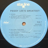 Peggy Lee : Peggy Lee's Greatest! (LP, Comp, RE, RM, Jac)