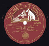 Artie Shaw And His Orchestra : Serenade To A Savage / Traffic Jam (Shellac, 10")