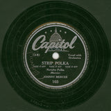 Johnny Mercer : Strip Polka / The Air-Minded Executive  (Shellac, 10")