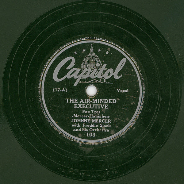 Johnny Mercer : Strip Polka / The Air-Minded Executive  (Shellac, 10")