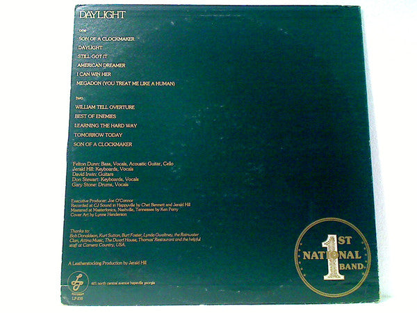 First National Band : Daylight (LP, Album)