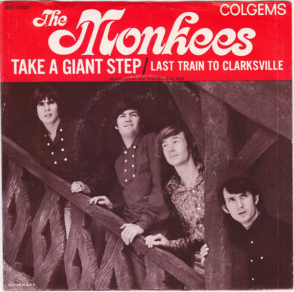The Monkees : Last Train To Clarksville  (7", Single, Mono, RCA)