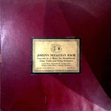 Johann Sebastian Bach - Aimée Van De Wiele, Fernand Caratgé, Henry Merckel, Henry Swoboda : Concerto In A Minor For Harpsichord, Flute, Violin And String Orchestra (LP, Mono, Ltd, Num, Red)