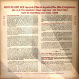 Johann Sebastian Bach - Aimée Van De Wiele, Fernand Caratgé, Henry Merckel, Henry Swoboda : Concerto In A Minor For Harpsichord, Flute, Violin And String Orchestra (LP, Mono, Ltd, Num, Red)