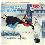 George Gershwin / Oscar Levant, André Kostelanetz : Levant Plays Gershwin (LP, Album, Mono, RE)