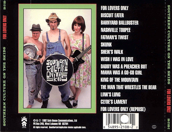 Southern Culture On The Skids : For Lovers Only (CD, Album)