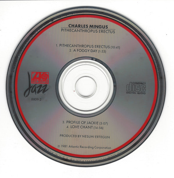 Charles Mingus : Pithecanthropus Erectus (CD, Album, Mono, RE)