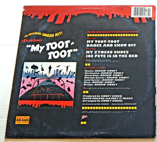Rockin' Sidney : My Toot Toot (12", MiniAlbum)