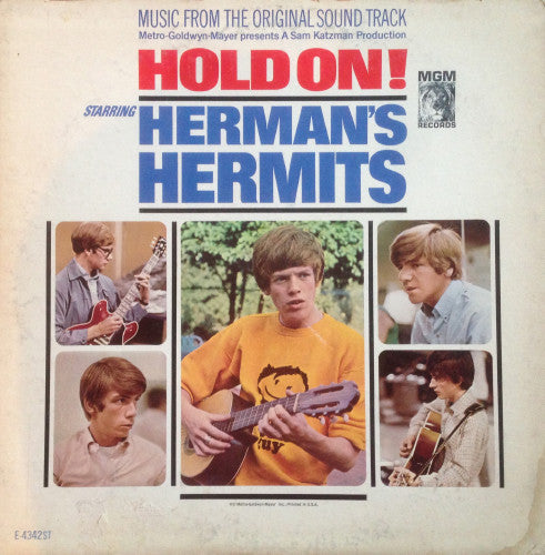 Herman's Hermits : Hold On! (Music From The Original Sound Track) (LP, Album, Mono, Wad)