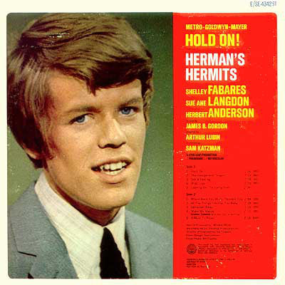 Herman's Hermits : Hold On! (Music From The Original Sound Track) (LP, Album, Mono, Wad)