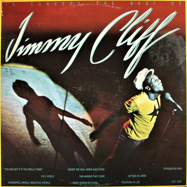 Jimmy Cliff : In Concert - The Best Of Jimmy Cliff (LP, Album, Los)